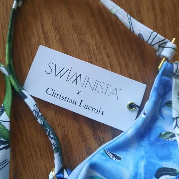 CHRISTIAN LACROIX X SWIMINISTA Swim Top So FEMININE - Picture 3 of 9
